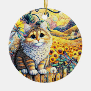 A Bright Sunny Day Ceramic Ornament