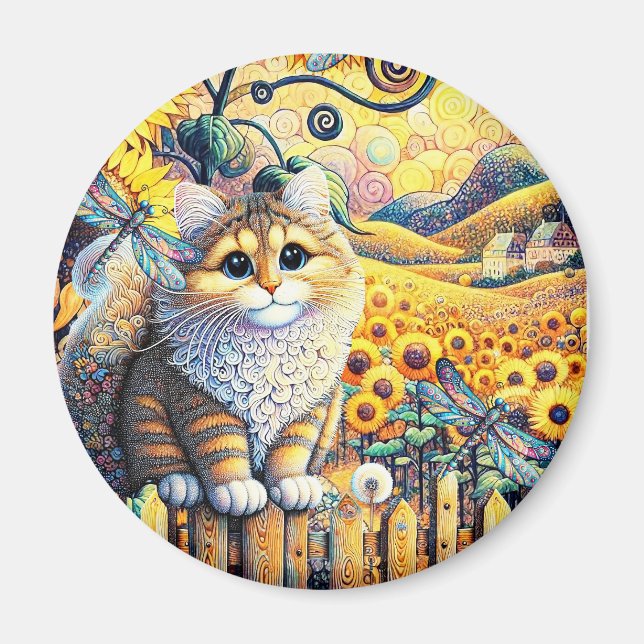 A Bright Sunny Day Magnet (Front)
