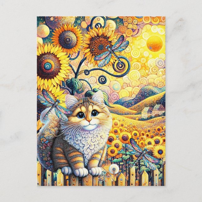 A Bright Sunny Day Postcard (Front)