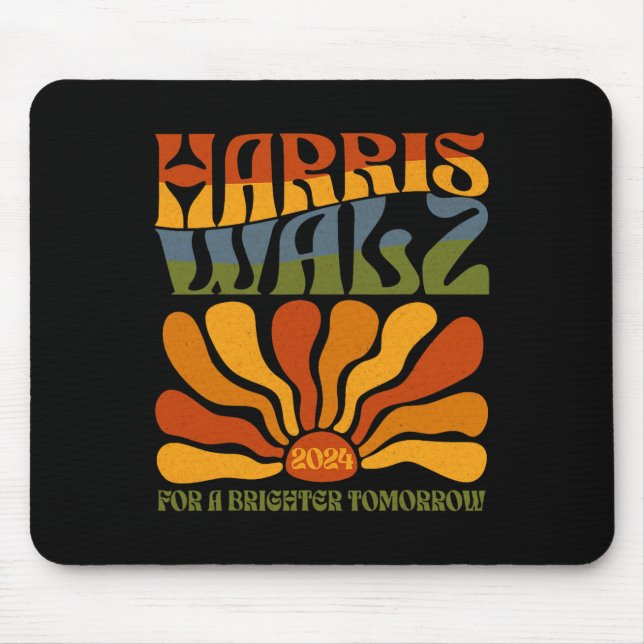 A Brighter Tomorrow Boho Aesthetic 2  Mouse Pad (Front)