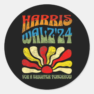 A Brighter Tomorrow Boho Aesthetic Shirt Classic Round Sticker