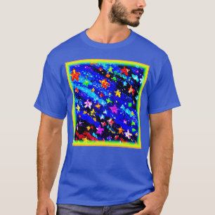 A Brightly Coloured Starry Skies. Buy Now T-Shirt