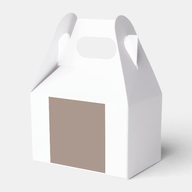 a brown wall with a favor box (Front Side)