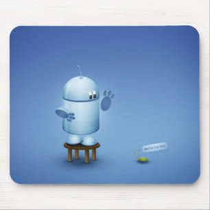 A bug mouse pad