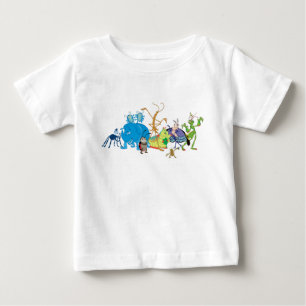 A Bug's Life Characters P.T. Flea Francis et. al. Baby T-Shirt