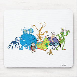 A Bug's Life Characters P.T. Flea Francis et. al. Mouse Pad