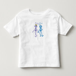 A Bug's Life Flik and Princess Atta holding hands Toddler T-shirt