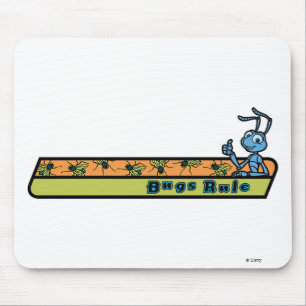 A Bug's Life Flik - Bugs Rule Disney Mouse Pad