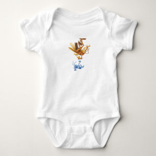 A Bug's Life Flik juggling Hopper Disney Baby Bodysuit