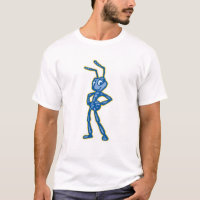 A Bug's Life Flik Standing Blue and Gold Disney