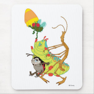 A Bug's Life Francis Heimlich Slim Fly Corn Disney Mouse Pad