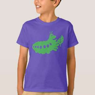 A Bug's Life Heimlich eating leaf cutout Disney T-Shirt