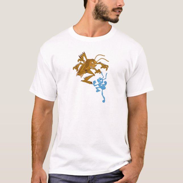 A Bug's Life Hopper and Flik fighting Disney T-Shirt (Front)