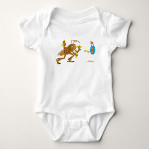 A Bug's Life Hopper Throwing Hornet "darts" Disney Baby Bodysuit