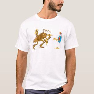 A Bug's Life Hopper Throwing Hornet "darts" Disney T-Shirt