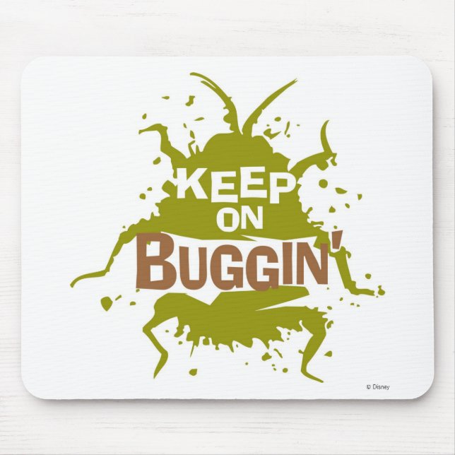 A Bug's Life Keep on Buggin' Logo Disney Mouse Pad (Front)