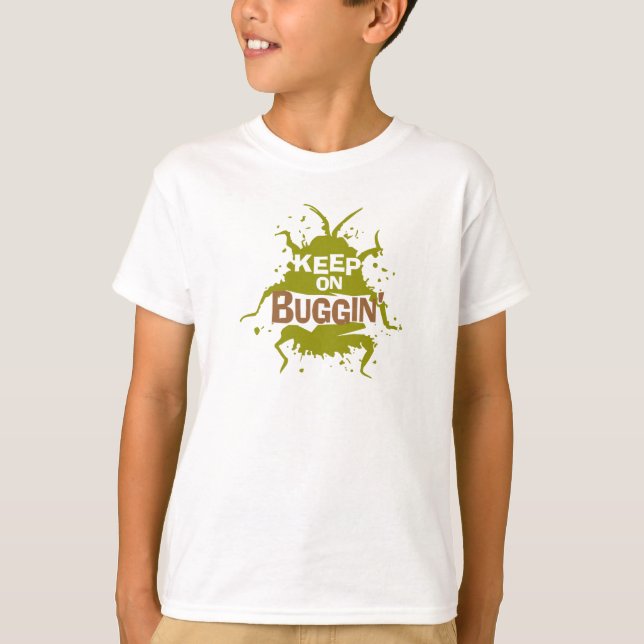 A Bug's Life Keep on Buggin' Logo Disney T-Shirt (Front)