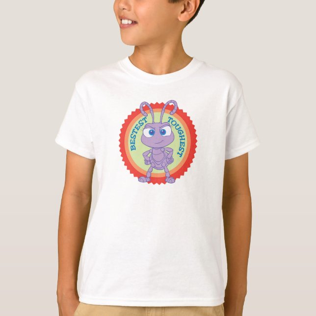 A Bug's Life Princess Dot "Bestest, Toughest" T-Shirt (Front)