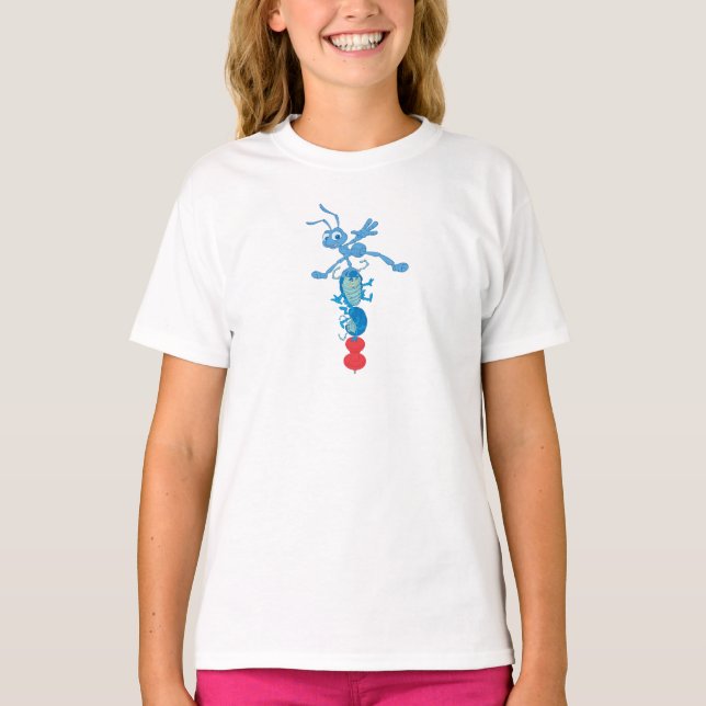 A Bug's Life Totem with Flick, Tuck, and Roll T-Shirt (Front)