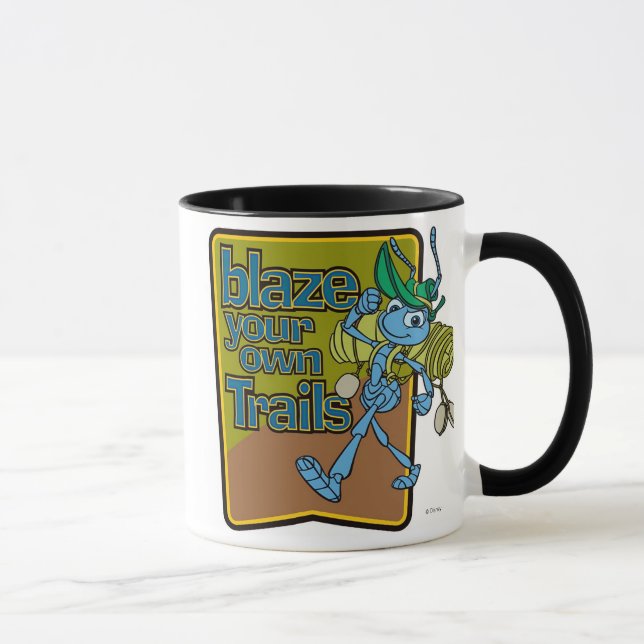 A Bug's Life's Flik "Blaze Your Own Trails" Disney Mug (Right)