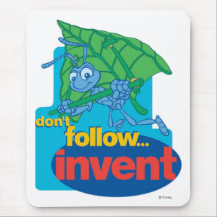 A Bug's Life's Flik "Don't Follow� Invent" Disney Mouse Pad