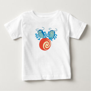 A Bug's Life's Tuck And Roll playing Disney Baby T-Shirt