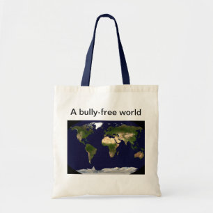 A bully-free world tote bag