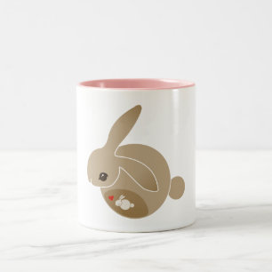 a BUN in the oven Two-Tone Coffee Mug