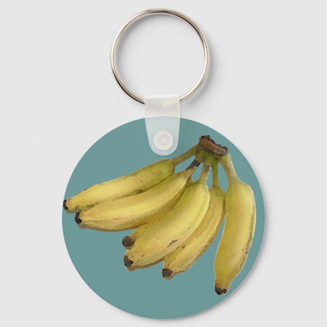 a bunch of bananas keychain (Front)