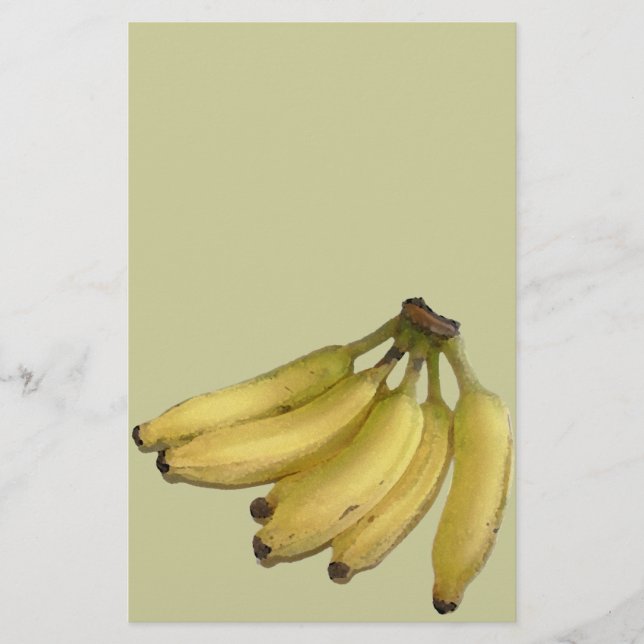 a bunch of bananas stationery (Front)