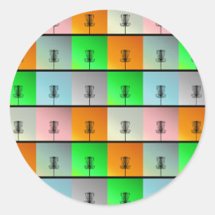 A Bunch of Baskets Classic Round Sticker