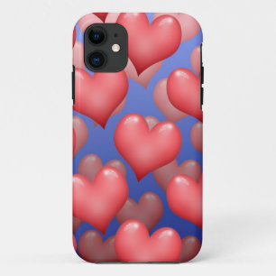 A Bunch of Hearts iPhone 11 Case