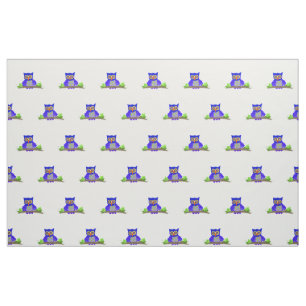 A Bunch of Hoot Owls Fabric