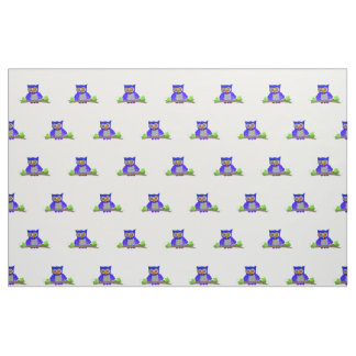 A Bunch of Hoot Owls Fabric