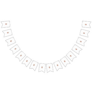 a bunch of red flowers on a white background bunting flags