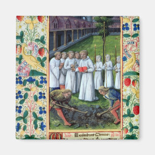 A burial magnet