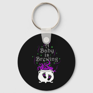 A By Is Brewing Halloween Spooky Ghost Keychain