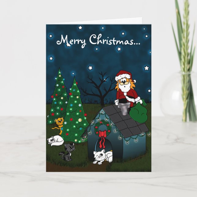 'A Caboodle Christmas' Holiday Card (Front)