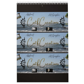 A calendar featuring a multitude of my creations.