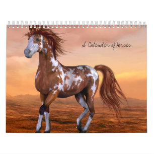 A Calender of Horses Calendar
