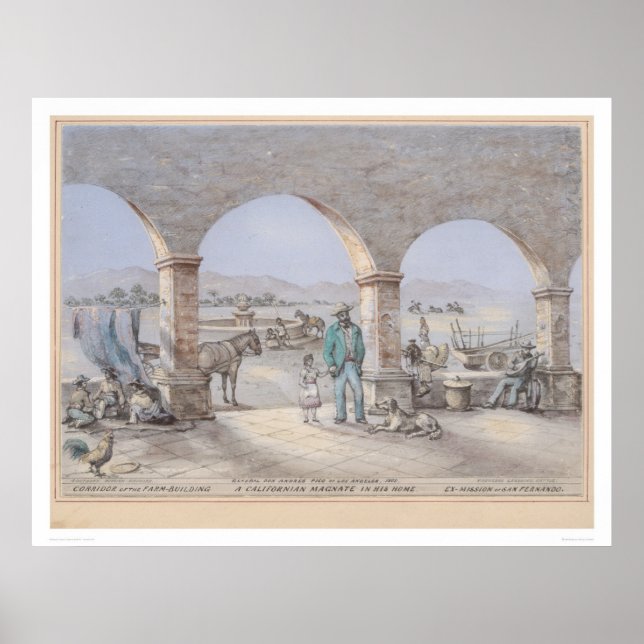 A California magnate in his home (1317) Poster (Front)