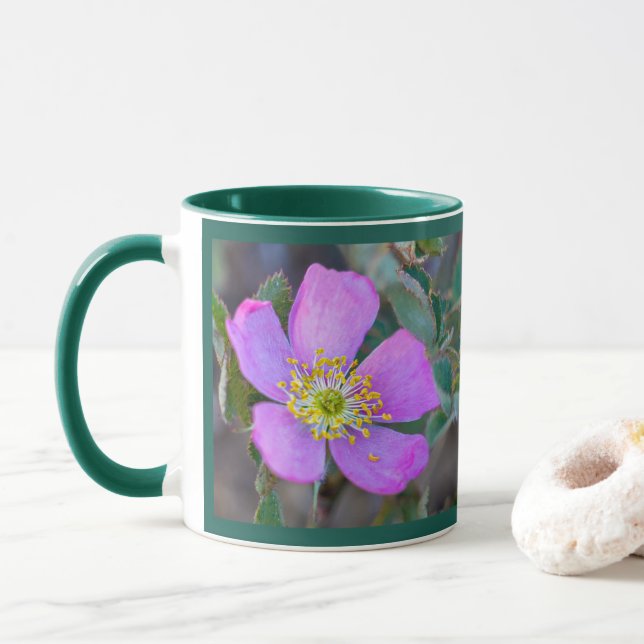 A California Wildrose Mug (With Donut)