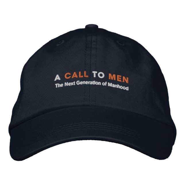"A Call To Men" baseball cap (Front)