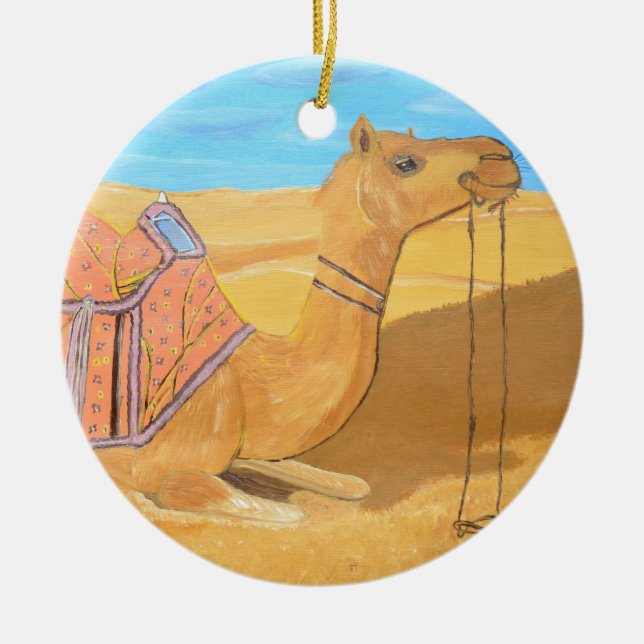 A Camel Ornament  (Front)