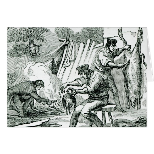 A camp Kitchen, 1856 (Front Horizontal)