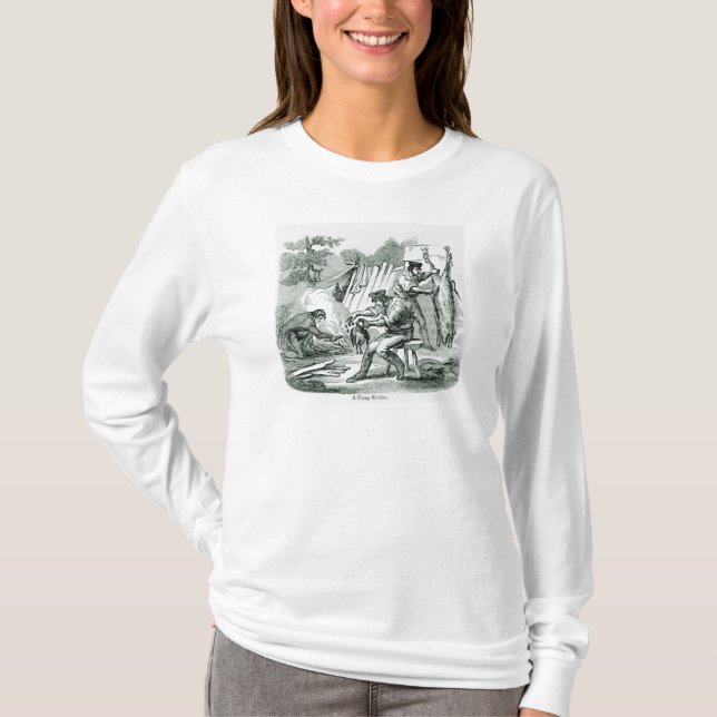 A camp Kitchen, 1856 T-Shirt (Front)