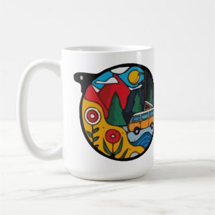A Camping Adventure Coffee Mug