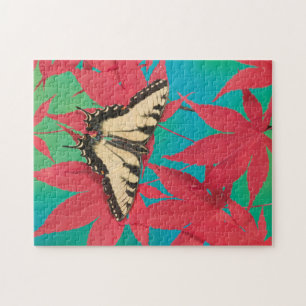 A Canadian Tiger Swallowtail Butterfly Jigsaw Puzzle