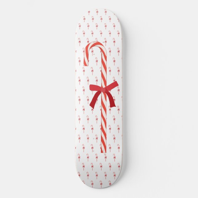 A Candy Cane Skateboard (Front)