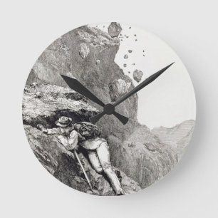 A Cannonade on the Matterhorn, 1862, from 'The Asc Round Clock